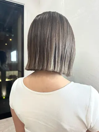 ショート カラー ヘアアレンジ WATARU🔥／ 外国人風ハイライトのヘアスタイル