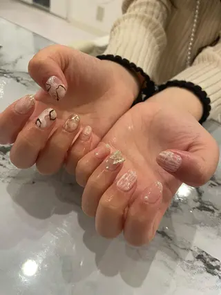 ネイル 束感まつ毛/ネイル/ LED♥KIRARAのマツエク・マツパデザイン