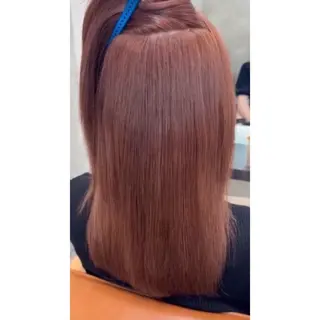 セミロング 韓国風/透明感カラー 🐵mayu* 🐵のヘアスタイル