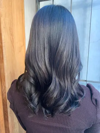 ロング 艶髪color💎髪 質改善ストレート大吉のヘアスタイル