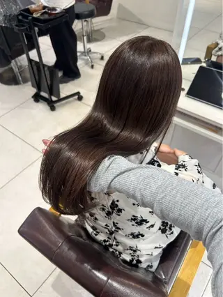 カラー euphoria銀座所属・艶髪／ブリーチ🌟 銀座/HARUKAのヘアスタイル