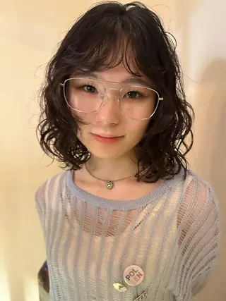 ミディアム 🐏nao暖色カラー 《上前津/大須》🐏のヘアスタイル