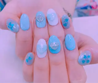 ネイル 🩵池袋heart nail🩵のネイルデザイン