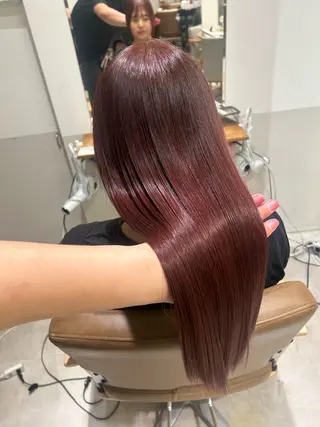 ロング TLUUS/大阪梅田 ボブ/髪質改善✨️蓮のヘアスタイル