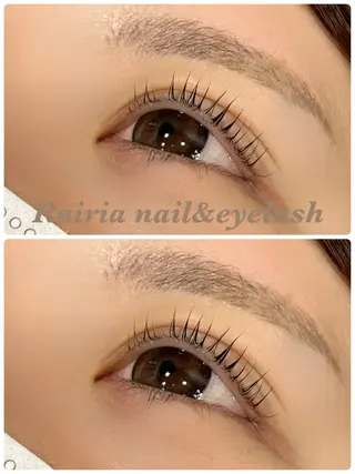 マツエク・マツパ Rairia Ryokoのマツエク・マツパデザイン