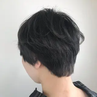 ショート カラー Lien 深井店のヘアスタイル