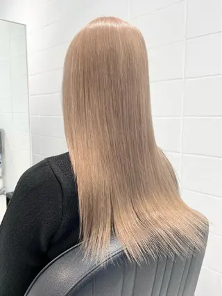 セミロング カラー HARU//原宿🤍 リピート率NO.1のヘアスタイル