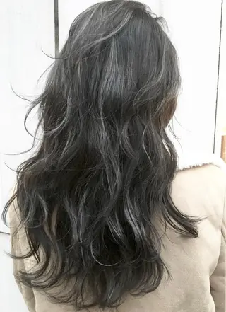 ロング カラー ヘアアレンジ ブリーチ＆カラーが 得意☀️望月宣雄☀️のヘアスタイル