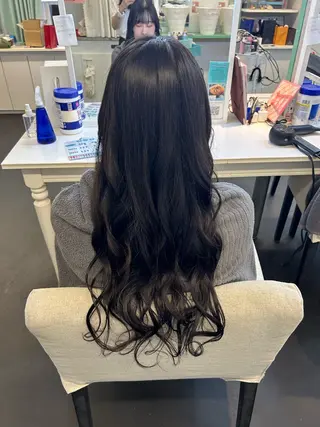 ロング Hair&make Mars+所属・Mars+ RISAのヘアスタイル