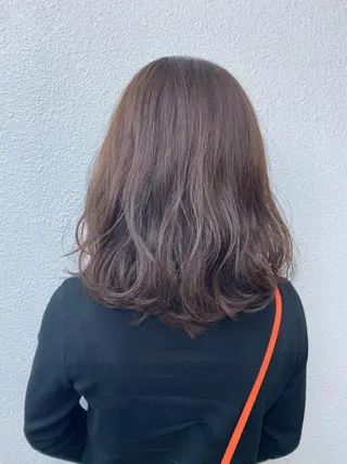 ミディアム 髪質改善/艶カラー 🎀ヘアアレンジ🎀のヘアスタイル