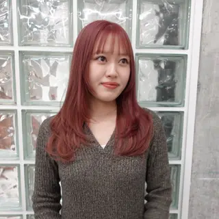 ロング カラー ヘアアレンジ 🌐サトウ リョウ🌐のヘアスタイル