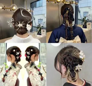 ヘアアレンジ 1日1名様限定 予約可能のヘアスタイル