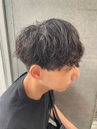 パーマ メンズ メンズモテパーマ💙 fuwaのヘアスタイル