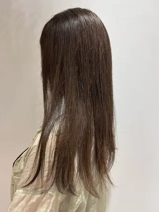 ロング カラー 🐺ウルフ/レイヤー 似合わせ‎🤍沙羅のヘアスタイル