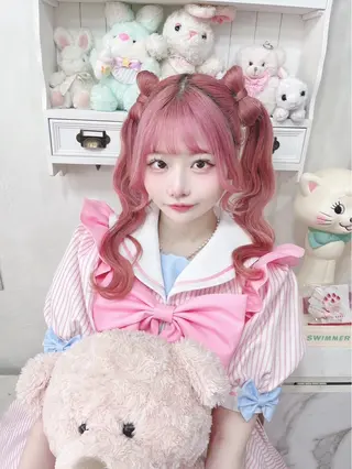 ロング ハイトーン/アレンジ かなで⊹ ࣪ ˖⟡のヘアスタイル