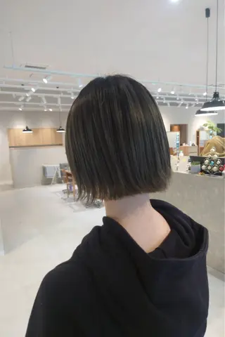 ミディアム 一宮　　透明感カラー 髪質改善　ヘッドスパのヘアスタイル