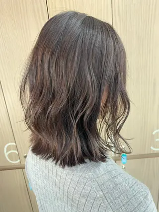 ミディアム カラー Silk-lei【銀座店】所属・銀座/美髪縮毛矯正 /髪質改善/山本翔華のヘアスタイル
