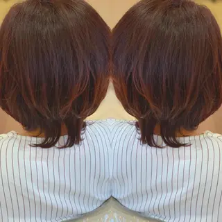 ショート 🩵波巻き／ツイスパ HARU💎のヘアスタイル