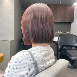 ショート Misaki /ボブ/縮毛矯正のヘアスタイル