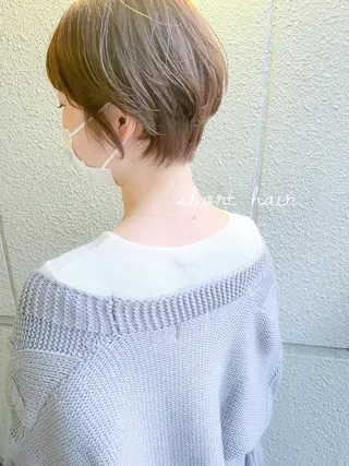 ショート カラーパティシエ facce🌼ikoのヘアスタイル