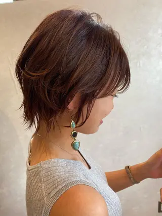 ショート Strawberry所属・原田 志保のヘアスタイル