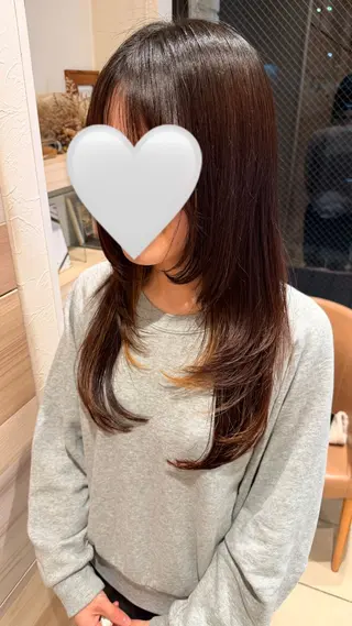 ロング 🍊レディース募集中 土本 遥菜🍊のヘアスタイル