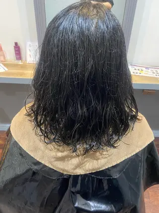 ミディアム レイヤー支持no.1 ☆笠原翔一のヘアスタイル