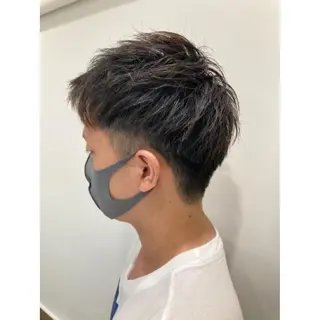 メンズ Yamamoto 半個室美容室zinaのヘアスタイル