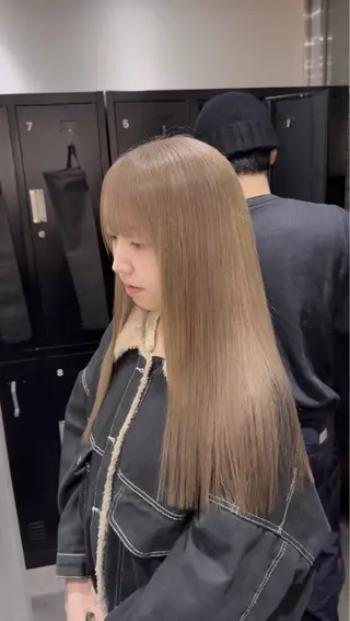 ロング カラー レイヤーカット/ ブリーチカラー/雅人のヘアスタイル