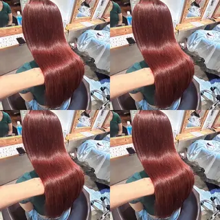 ロング カラー 店長✨️韓国ヘア✖️ 髪質改善カラー／純大のヘアスタイル