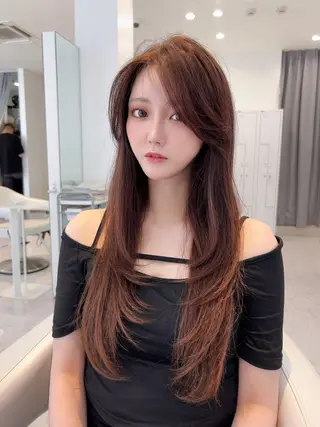 ロング ✨上品可愛い 垢抜けカラー/後藤✨のヘアスタイル