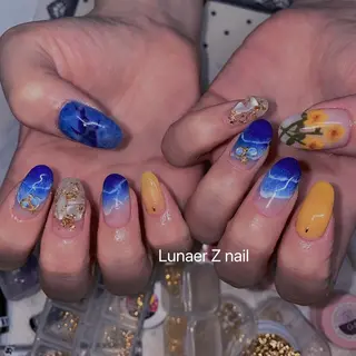 ネイル 🌖す い🌒のネイルデザイン