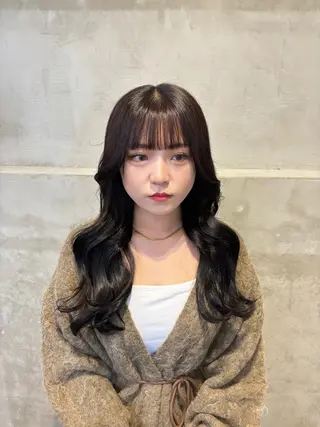 ロング カラー ‪‪❤︎‬韓国レイヤ ー❤︎/saraのヘアスタイル