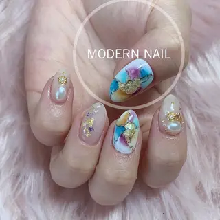 ネイル 小川 玲奈のネイルデザイン