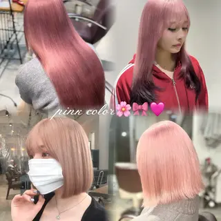 ロング カラー Lani5710所属・🎀ハイトーン・艶 カラー HANA🎀のヘアスタイル