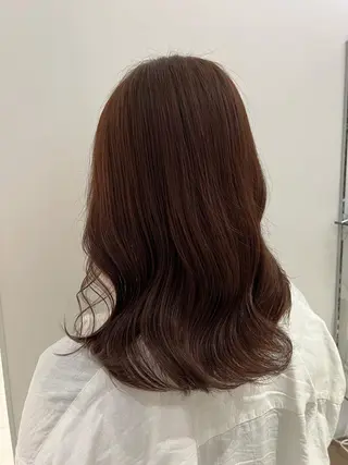 ミディアム m yuのヘアスタイル