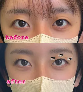 マツエク・マツパ Alaia kahoのマツエク・マツパデザイン