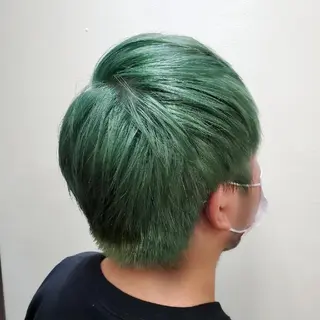 カラー 推しアニメカラー🌈 ツヤ透明感カラー🦄のヘアスタイル