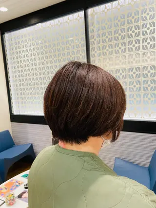 ショート FLAPPER所属・ハイトーンカラー /パーマ/亀井のヘアスタイル