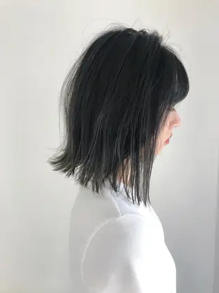 ミディアム 💫カットはなんでも 得意です✂️のヘアスタイル