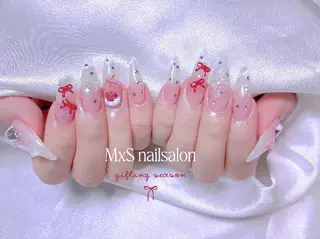 ネイル MxS Nail 【長さだし/フィルイン/マグネット/ワンホンネイル/韓国ネイル/パラジェル】所属・M×S Nail みなのネイルデザイン