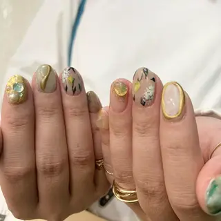 ネイル kana/モード ・グランジ໒꒱のネイルデザイン