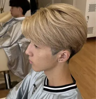 カラー become men's hair名駅店所属・高木 陸斗のヘアスタイル