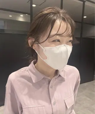 ミディアム MIES amane(アマネ)のヘアスタイル