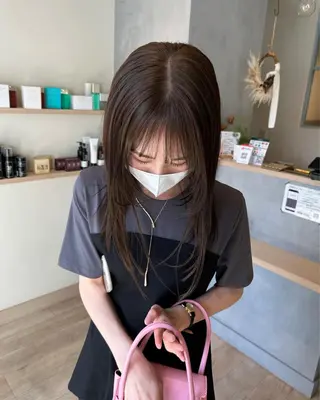 ミディアム カラー kanami - ROCCO -のヘアスタイル