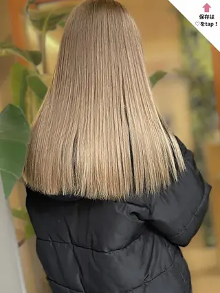 セミロング カラー TIGRE tenjinのヘアスタイル