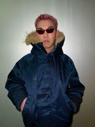 メンズ レイヤー/ 透明感SHIMAのヘアスタイル