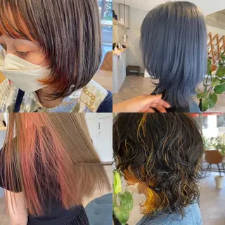 カラー ELLE&SALLY 石野のヘアスタイル