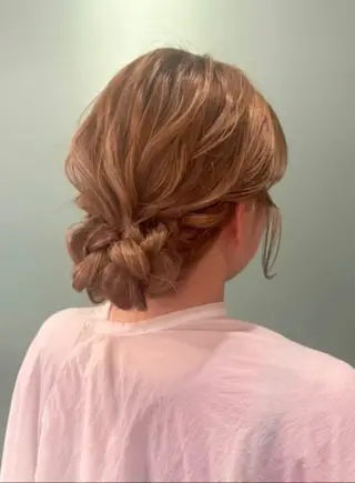 ヘアアレンジ ann  HEARTS所属・mei 『めい』のヘアスタイル