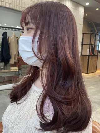 ロング SALOWIN梅田茶屋町Suite店所属・韓国美容室出身 🌹Sana/梅田のヘアスタイル